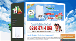 Desktop Screenshot of kombidegisimmerkezi.com